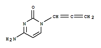 2(1H)-pyrimidinone, 4-amino-1-(1,2-propadienyl)-(9ci)Structure,264611-46-3Structure 2(1H)-pyrimidinone, 4-amino-1-(1,2-propadienyl)-(9ci) Structure,264611-46-3Structure