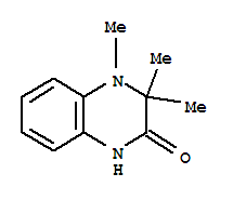 2(1H)-quinoxalinone,3,4-dihydro-3,3,4-trimethyl-(9ci)Structure,265995-02-6Structure 2(1H)-quinoxalinone,3,4-dihydro-3,3,4-trimethyl-(9ci) Structure,265995-02-6Structure