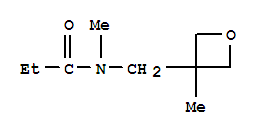 n-甲基-n-[(3-甲基-3-氧雜環(huán)丁烷yl)甲基]-丙酰胺結(jié)構(gòu)式_266311-88-0結(jié)構(gòu)式