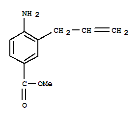 Benzoic acid, 4-amino-3-(2-propenyl)-, methyl ester (9ci)Structure,267002-59-5Structure Benzoic acid, 4-amino-3-(2-propenyl)-, methyl ester (9ci) Structure,267002-59-5Structure