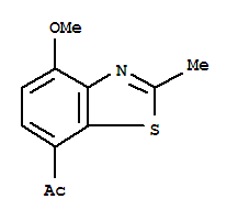 Ketone, 4-methoxy-2-methyl-7-benzothiazolyl methyl (8ci)Structure,26749-57-5Structure Ketone, 4-methoxy-2-methyl-7-benzothiazolyl methyl (8ci) Structure,26749-57-5Structure