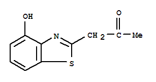 2-Propanone,1-(4-hydroxy-2-benzothiazolyl)-(8ci)Structure,26749-63-3Structure 2-Propanone,1-(4-hydroxy-2-benzothiazolyl)-(8ci) Structure,26749-63-3Structure