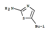 2-Thiazolamine, 5-(2-methylpropyl)-Structure,267658-06-0Structure 2-Thiazolamine, 5-(2-methylpropyl)- Structure,267658-06-0Structure