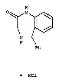 (R,s)-1,3,4,5-tetrahydro-5-phenyl-2h-1,4-benzodiazepin-2-one hydrochlorideStructure,268209-92-3Structure (R,s)-1,3,4,5-tetrahydro-5-phenyl-2h-1,4-benzodiazepin-2-one hydrochloride Structure,268209-92-3Structure