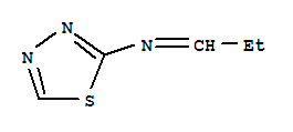 1,3,4-Thiadiazole, 2-(propylideneamino)-(8ci)Structure,26862-04-4Structure 1,3,4-Thiadiazole, 2-(propylideneamino)-(8ci) Structure,26862-04-4Structure