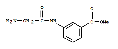Benzoic acid, 3-[(aminoacetyl)amino]-, methyl ester (9ci) Structure,269071-12-7Structure
