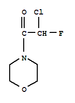 (8ci)-4-(氯氟乙?；?-嗎啉結(jié)構(gòu)式_27074-60-8結(jié)構(gòu)式