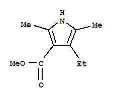 Methyl 2,5-dimethyl-4-ethylpyrrole-3-carboxylateStructure,27093-38-5Structure Methyl 2,5-dimethyl-4-ethylpyrrole-3-carboxylate Structure,27093-38-5Structure