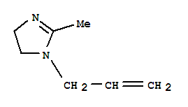 (9ci)-4,5-二氫-2-甲基-1-(2-丙烯基)-1H-咪唑結構式_272110-11-9結構式