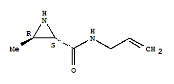 (2s,3r)-(9ci)-3-甲基-n-2-丙烯基-2-氮丙啶羧酰胺結(jié)構(gòu)式_272113-90-3結(jié)構(gòu)式