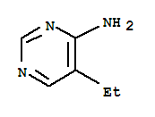 (9ci)-5-乙基-4-嘧啶胺結(jié)構(gòu)式_27228-43-9結(jié)構(gòu)式