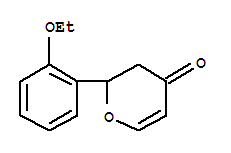 4H-pyran-4-one,2-(2-ethoxyphenyl)-2,3-dihydro-(9ci)Structure,272438-10-5Structure 4H-pyran-4-one,2-(2-ethoxyphenyl)-2,3-dihydro-(9ci) Structure,272438-10-5Structure