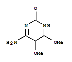 2(1H)-pyrimidinone,4-amino-5,6-dihydro-5,6-dimethoxy-(9ci)Structure,272781-96-1Structure 2(1H)-pyrimidinone,4-amino-5,6-dihydro-5,6-dimethoxy-(9ci) Structure,272781-96-1Structure