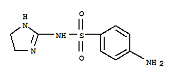 Benzenesulfonamide, 4-amino-n-(4,5-dihydro-1h-imidazol-2-yl)-(9ci)Structure,2733-54-2Structure Benzenesulfonamide, 4-amino-n-(4,5-dihydro-1h-imidazol-2-yl)-(9ci) Structure,2733-54-2Structure