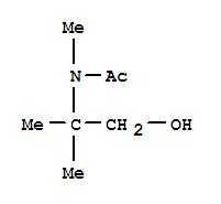 Acetamide, n-(2-hydroxy-1,1-dimethylethyl)-n-methyl-(9ci)Structure,276240-69-8Structure Acetamide, n-(2-hydroxy-1,1-dimethylethyl)-n-methyl-(9ci) Structure,276240-69-8Structure