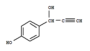 Benzenemethanol, alpha-ethynyl-4-hydroxy-(9ci)Structure,276884-28-7Structure Benzenemethanol, alpha-ethynyl-4-hydroxy-(9ci) Structure,276884-28-7Structure