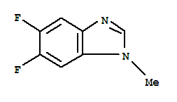1H-benzimidazole,5,6-difluoro-1-methyl-(9ci)Structure,279231-43-5Structure 1H-benzimidazole,5,6-difluoro-1-methyl-(9ci) Structure,279231-43-5Structure