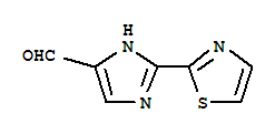 1H-imidazole-4-carboxaldehyde, 2-(2-thiazolyl)- (9ci) Structure,279251-07-9Structure
