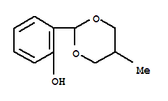 (8ci)-o-(5-甲基-m-二噁烷-2-基)-苯酚結(jié)構(gòu)式_27942-91-2結(jié)構(gòu)式