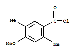Benzoyl chloride, 4-methoxy-2,5-dimethyl-(9ci) Structure,279693-84-4Structure