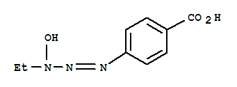 Benzoic acid, 4-(3-ethyl-3-hydroxy-1-triazenyl)-(9ci)Structure,280113-36-2Structure Benzoic acid, 4-(3-ethyl-3-hydroxy-1-triazenyl)-(9ci) Structure,280113-36-2Structure