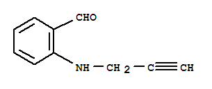 Benzaldehyde, 2-(2-propynylamino)-(9ci)Structure,280113-69-1Structure Benzaldehyde, 2-(2-propynylamino)-(9ci) Structure,280113-69-1Structure