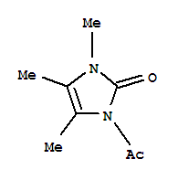 (9ci)-1-乙?；?1,3-二氫-3,4,5-三甲基-2H-咪唑-2-酮結(jié)構(gòu)式_281194-74-9結(jié)構(gòu)式