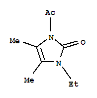 1-乙?；?3-乙基-1,3-二氫-4,5-二甲基-2H-咪唑-2-酮結(jié)構(gòu)式_281194-75-0結(jié)構(gòu)式
