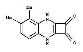 Cyclobuta[b]quinoxaline-1,2-dione, 3,8-dihydro-4,5-dimethyl-(9ci) Structure,282093-38-3Structure