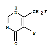 (8ci)-5-氟-6-(氟甲基)-4-羥基嘧啶結(jié)構(gòu)式_28246-13-1結(jié)構(gòu)式