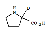 DL-脯氨酸-D1結(jié)構(gòu)式_282729-06-0結(jié)構(gòu)式