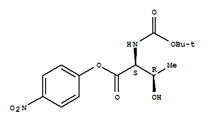 Boc-l-threonine 4-nitrophenyl esterStructure,28307-08-6Structure Boc-l-threonine 4-nitrophenyl ester Structure,28307-08-6Structure