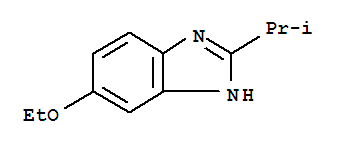 1H-benzimidazole,5-ethoxy-2-(1-methylethyl)-(9ci)Structure,283612-25-9Structure 1H-benzimidazole,5-ethoxy-2-(1-methylethyl)-(9ci) Structure,283612-25-9Structure
