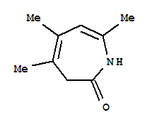 (9ci)-1,3-二氫-4,5,7-三甲基-2H-氮雜革-2-酮結構式_284471-26-7結構式