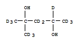 (±)-2-methyl-2,4-pentane-d12-diolStructure,284474-72-2Structure (±)-2-methyl-2,4-pentane-d12-diol Structure,284474-72-2Structure