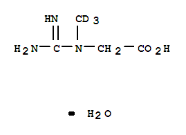 一水肌酸-D3結(jié)構(gòu)式_284664-86-4結(jié)構(gòu)式