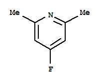 (9CI)-4-氟-2,6-二甲基-吡啶結(jié)構(gòu)式_28489-31-8結(jié)構(gòu)式