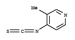 Pyridine, 4-isothiocyanato-3-methyl-(9ci)Structure,285125-09-9Structure Pyridine, 4-isothiocyanato-3-methyl-(9ci) Structure,285125-09-9Structure