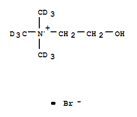 溴化膽堿-D9結(jié)構(gòu)式_285979-71-7結(jié)構(gòu)式