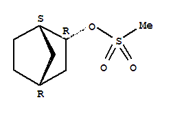 (1r,2s,4s)-rel-(9ci)-甲烷磺酸鹽雙環(huán)[2.2.1]庚烷-2-醇結構式_28627-78-3結構式