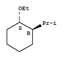 Cyclohexane, 1-ethoxy-2-(1-methylethyl)-, (1r,2s)-rel-(9ci)Structure,286472-27-3Structure Cyclohexane, 1-ethoxy-2-(1-methylethyl)-, (1r,2s)-rel-(9ci) Structure,286472-27-3Structure