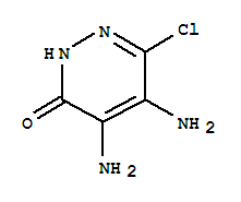 3(2H)-pyridazinone, 4,5-diamino-6-chloro-Structure,28682-71-5Structure 3(2H)-pyridazinone, 4,5-diamino-6-chloro- Structure,28682-71-5Structure