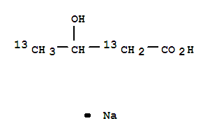 Sodium (±)-3-hydroxybutyrate-2,4-13c2Structure,287389-35-9Structure Sodium (±)-3-hydroxybutyrate-2,4-13c2 Structure,287389-35-9Structure