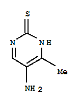 2(1H)-pyrimidinethione, 5-amino-4-methyl-(9ci)Structure,288162-88-9Structure 2(1H)-pyrimidinethione, 5-amino-4-methyl-(9ci) Structure,288162-88-9Structure
