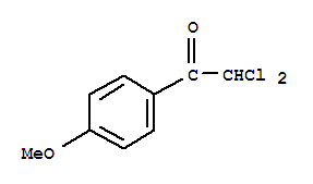 Ethanone, 2,2-dichloro-1-(4-methoxyphenyl)-(9ci)Structure,29003-60-9Structure Ethanone, 2,2-dichloro-1-(4-methoxyphenyl)-(9ci) Structure,29003-60-9Structure