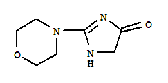 4H-imidazol-4-one, 1,5-dihydro-2-(4-morpholinyl)-(9ci)Structure,291519-19-2Structure 4H-imidazol-4-one, 1,5-dihydro-2-(4-morpholinyl)-(9ci) Structure,291519-19-2Structure