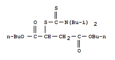 Butanedioic acid,bis(2-methylpropyl)aminothioxomethylthio-,dibutyl esterStructure,292062-03-4Structure Butanedioic acid,bis(2-methylpropyl)aminothioxomethylthio-,dibutyl ester Structure,292062-03-4Structure