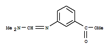 Benzoic acid, m-[[(dimethylamino)methylene]amino]-, methyl ester (8ci) Structure,29366-18-5Structure