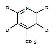 4-甲基吡啶-D7結(jié)構(gòu)式_29372-29-0結(jié)構(gòu)式