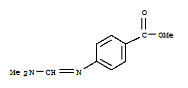 Benzoic acid, 4-[[(dimethylamino)methylene]amino]-, methyl ester (9ci) Structure,29390-16-7Structure
